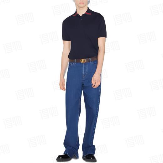 G家 撞色衣领 短袖POLO衫 Z-15407 商品图2