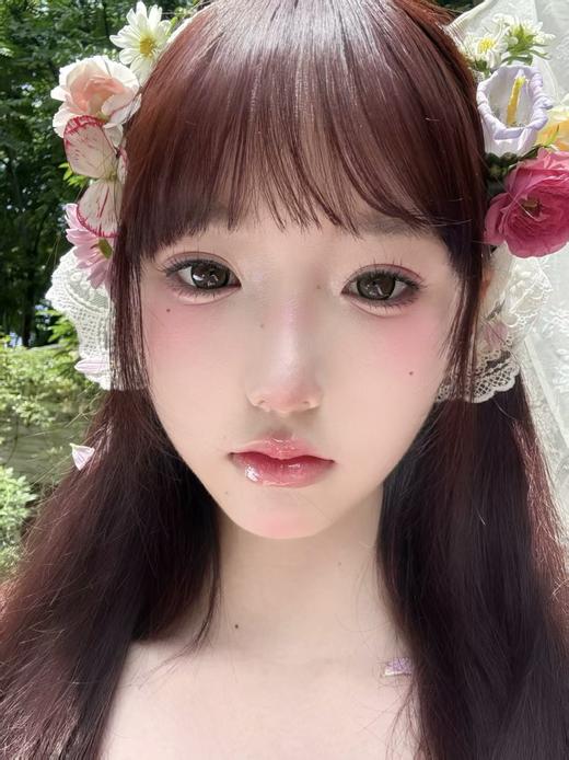 【半年抛大直径】MIXMIXX-小狗情话 棕-14.5mm【半年抛 0-800度 无525/575】 商品图3