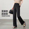 【冰丝窄版直筒裤】逸阳夏薄款高腰垂感显瘦西装阔腿休闲裤6156 商品缩略图4