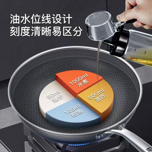【带锅盖】康巴赫第七代有钛0氟炒锅 升级钛不粘 32cm 商品图2