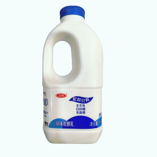 三元风味酸牛奶1kg/桶 商品图0