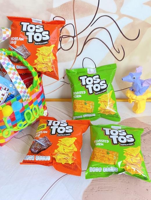 🔥明星零食💗韩国人气男团NCTdream代言&李昀锐同款【印尼TosTos玉米片】🌽精选玉米粗粮原料，好吃不易上火！！！咔嚓香脆，一口一片好吃到吮手指😍 商品图0