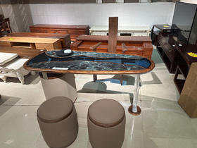 普拉达绿岩板茶台/A539-6675