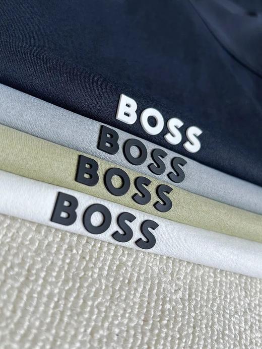 Boss三防面料休闲户外男款吸湿冰感排汗速干短袖 商品图3