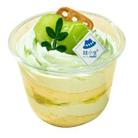 【甜品】青提龙井奶油杯|冷藏保存