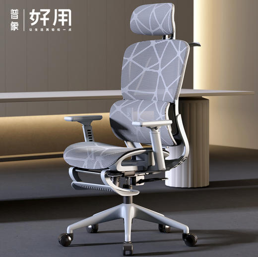 家用办公长坐人体工学椅 商品图0