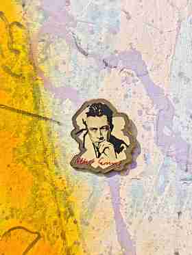 【现货】珐琅徽章 共6款可选 伍尔夫/加缪/卡夫卡/陀思妥耶夫斯基/毛姆/鲁迅/伍尔夫/加缪 