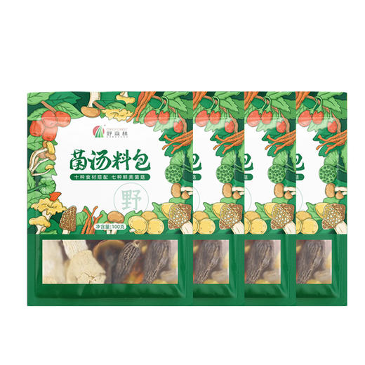 【野森林】菌汤料包 100g/包*1 商品图0