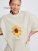 Chapter by/CB202412042/英文字体向日葵印花短袖 商品缩略图3