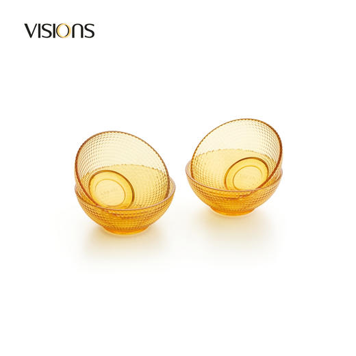 【自营】 康宁 琥珀色晶莹小碗/深盘/平盘 高硼硅玻璃 坚固耐用 商品图3