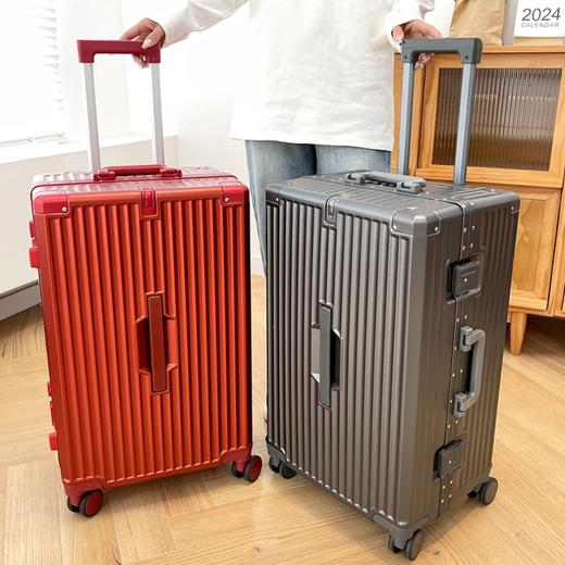 心选丨卡罗世家铝框行李箱8919 商品图0