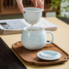 昌南茶杯陶瓷带过滤带盖景德镇影青单杯子家用办公泡茶杯禅意莲心 /厨具 /茶具 /茶杯 商品缩略图1