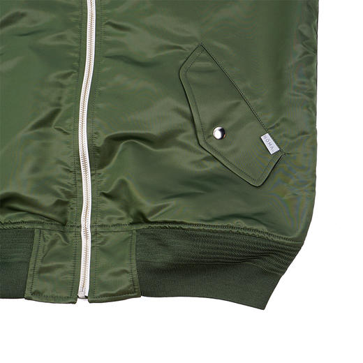 NOMA Open Back Flight Vest 女装军事风棒球领马甲外套 商品图2