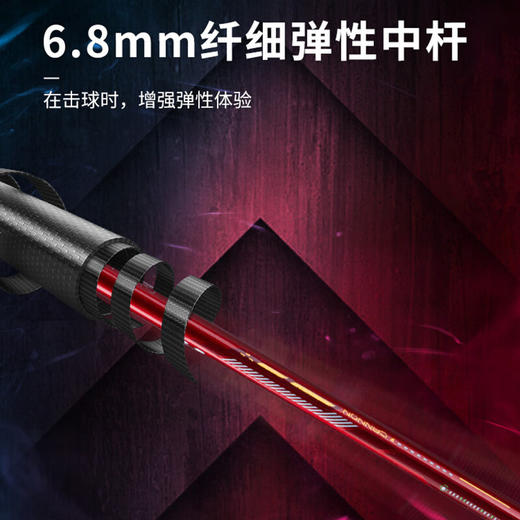 李宁LI-NING羽毛球拍新品雷霆小钢炮PRO进攻全碳素小钢炮pro球拍单拍 商品图4