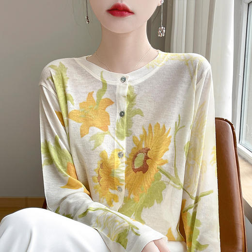 TZW-超细精纺水溶羊毛针织外套 商品图8