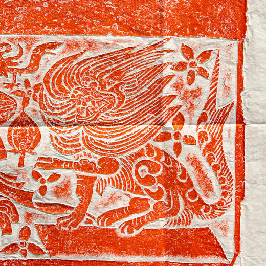 唐代双狮画像石刻原拓 商品图2