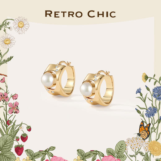 Garden of Eden 伊甸园系列 | 晨曦白珠耳环 商品图0