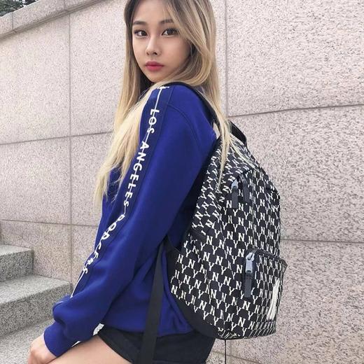 【MLB满印大背包】经典复古老花满印双肩包大容量潮流百搭男女同款 商品图7