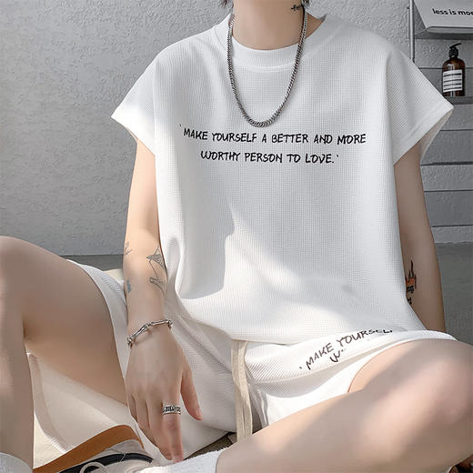 【YW】无忧购华夫格休闲套装 A059TZ708（截单后3-5天发货） 商品图2