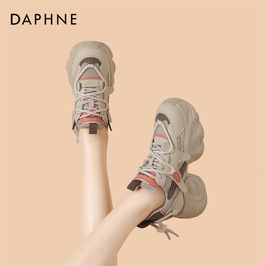 达芙妮夏季薄款老爹鞋4024101305 商品图5