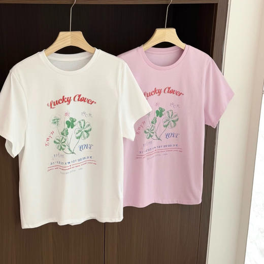 四叶草幸运短袖T恤06033 商品图10