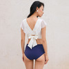 sisia2025新款泳衣女士高级感高腰显瘦性感v领绝美泡温泉分体泳衣SWT24-11A 商品缩略图4