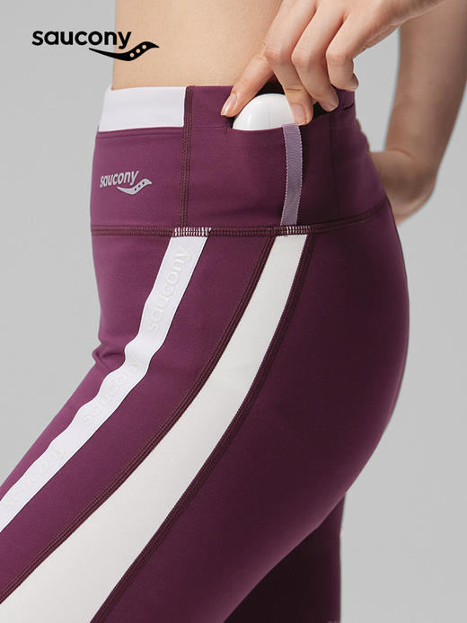 Saucony 索康尼 女款 五分紧身裤 商品图3