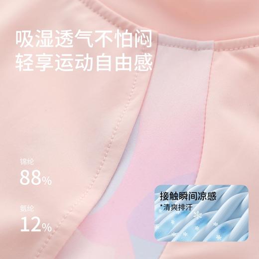 女童速干衣运动t恤洋气中大童2025新款儿童夏季轻薄款短袖上衣T 商品图2