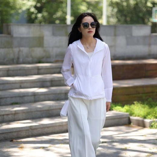 「K」洛诗琳35021气质凉感防晒外套2025夏季修身显瘦防晒衣575 商品图1