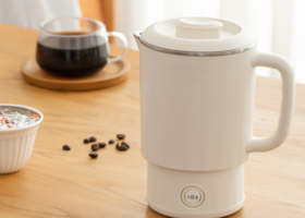 五合一轻巧折叠便携烧水壶