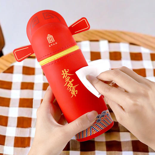 故宫文具状元及第硅胶笔筒 商品图4