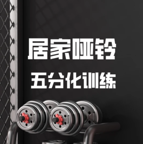 居家哑铃五分化训练