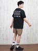 两件正品单小北男女同款黑白字母T恤 商品缩略图5