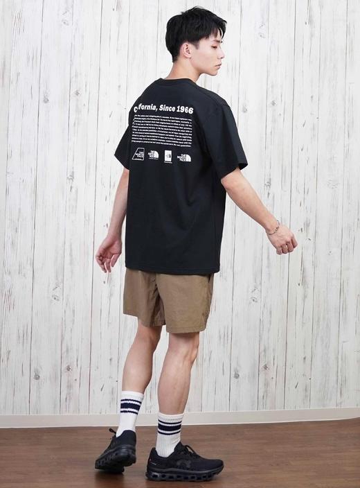 两件正品单小北男女同款黑白字母T恤 商品图5