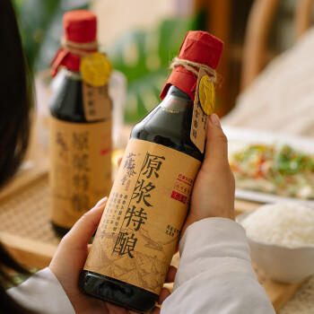 薛泰丰 原浆特酿特级生抽古法酿造酱油500ml 0添加防腐剂焦糖色凉拌炒菜 商品图4