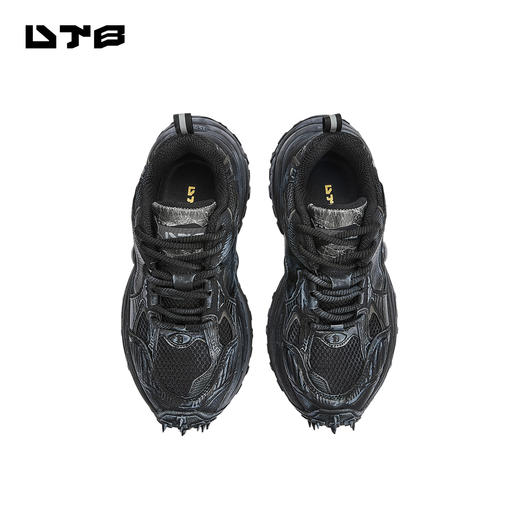 UTB赏金猎人系列男女同款厚底老爹鞋新款潮流运动鞋 夜穹黑极昼白 商品图10