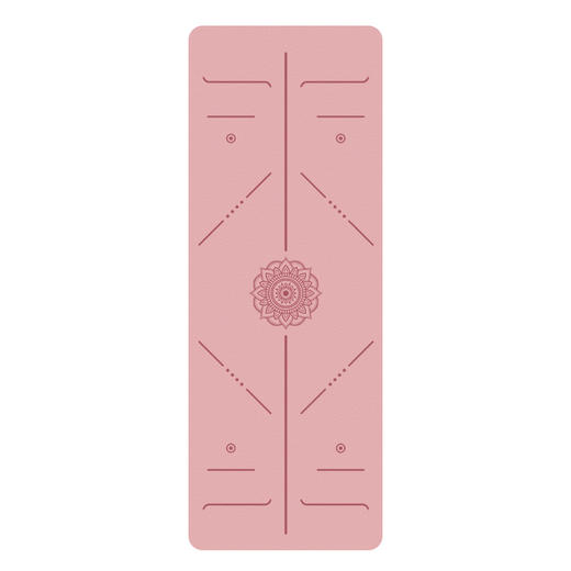 【超薄橡胶垫】1.5mm超薄款高固pu天然橡胶瑜伽垫便携可折叠专业防滑健身土豪垫 商品图8