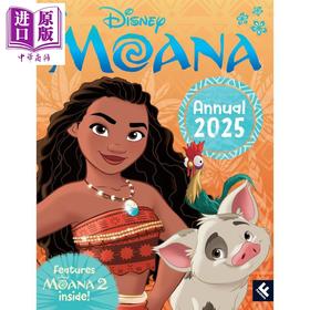 【中商原版】迪士尼海洋奇缘2025年鉴 Disney Moana Annual 2025 英文原版 儿童卡通动画 绘本 图画故事书 进口童书 精装读物
