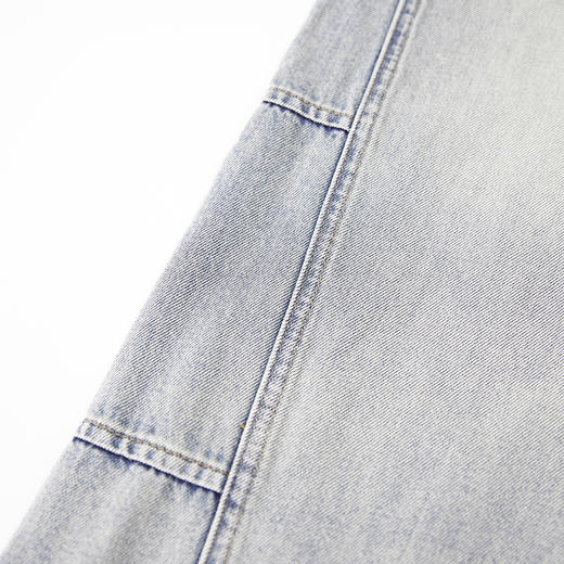 【断码清仓】HX 夏季水洗直筒牛仔长裤宽松C201520051101 商品图6