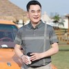 【YW】无忧购“爸气来袭”夏季冰丝凉感格子polo衫中年短袖T恤A19（截单后3-5天发货) 商品缩略图2