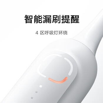米家小米声波扫振电动牙刷白色扫振双倍摆角智能漏扫提醒180天续航送男女友礼物生日礼物 /家用电器 /个护健康 /电动牙刷