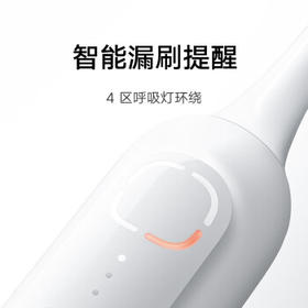 米家小米声波扫振电动牙刷白色扫振双倍摆角智能漏扫提醒180天续航送男女友礼物生日礼物 /家用电器 /个护健康 /电动牙刷