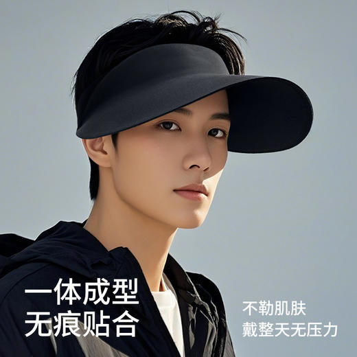 【百搭好戴，UPF50+】【成人款+儿童款】防晒帽夏季户外遮阳帽空顶可卷防晒帽防紫外线透气男女童成人太阳帽100% 商品图8