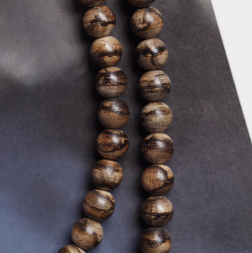 【青山精选】8mm108颗 虎斑纹 马泥涝手串  32.1g c0013 商品图1