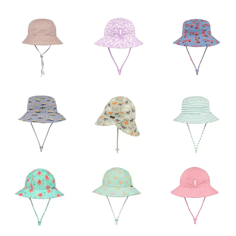 澳洲Bedhead 速干系列儿童/成人护脖帽 | 渔夫帽春季夏季出游玩水防晒帽 | 第①弹CX