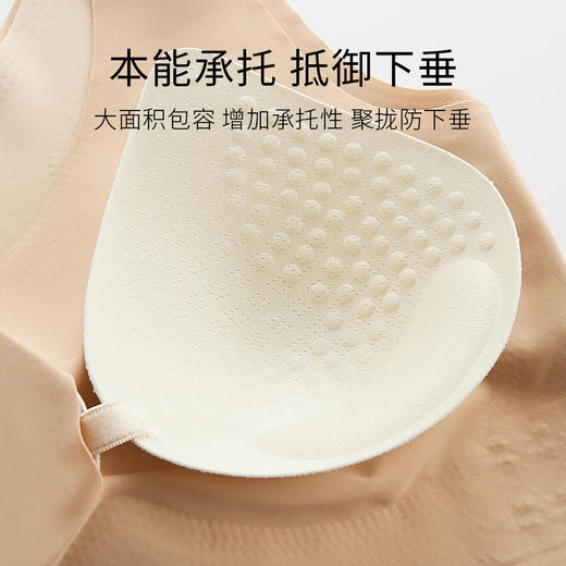 【交叉侧扣运动背心】女内搭带胸垫聚拢无钢圈内衣美背收副乳运动文胸 商品图3