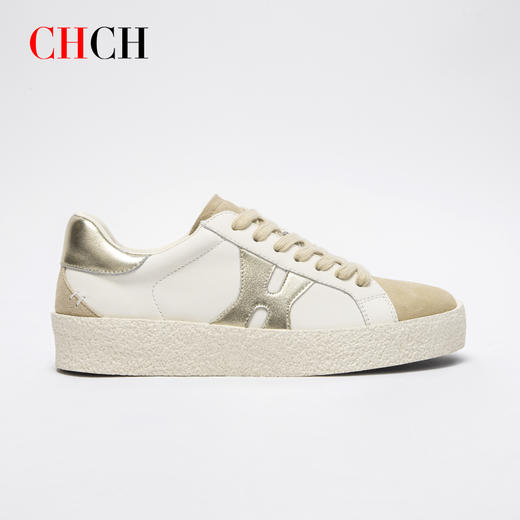 CHCH平衡鞋牛皮休闲平底板鞋女鞋CO2B5171 商品图1