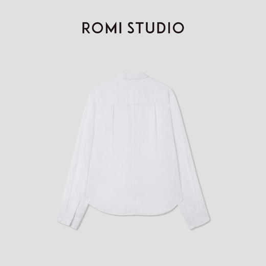 ROMI STUDIO“去繁就简”100%汉麻高级感老钱风轻薄衬衣 RWCRSY2930 商品图1