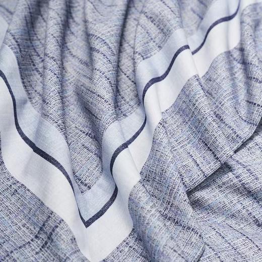 梦洁 纯棉磨毛四件套 归雁（雾霾蓝） 商品图2