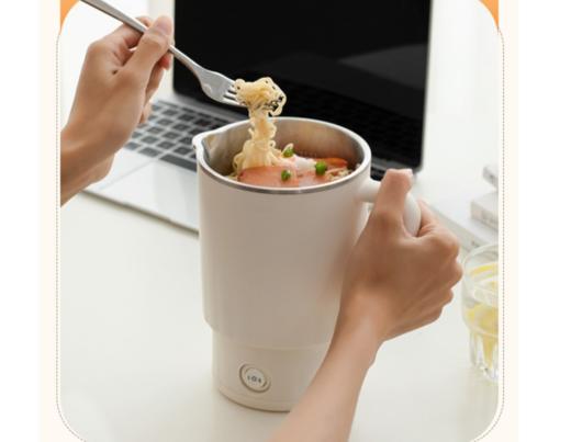 五合一轻巧折叠便携烧水壶 商品图2